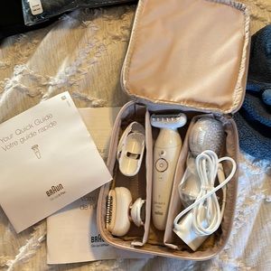 Women's Bath & Body Epilator Set - White